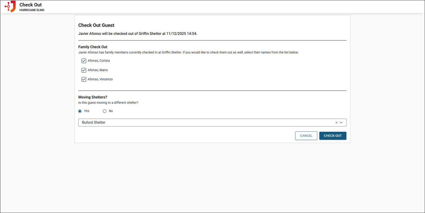 Click image to enlarge Guest Check Out